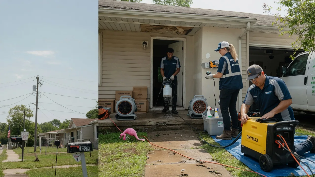 Storm Damage Water Removal in Michigan Center, MI near me
